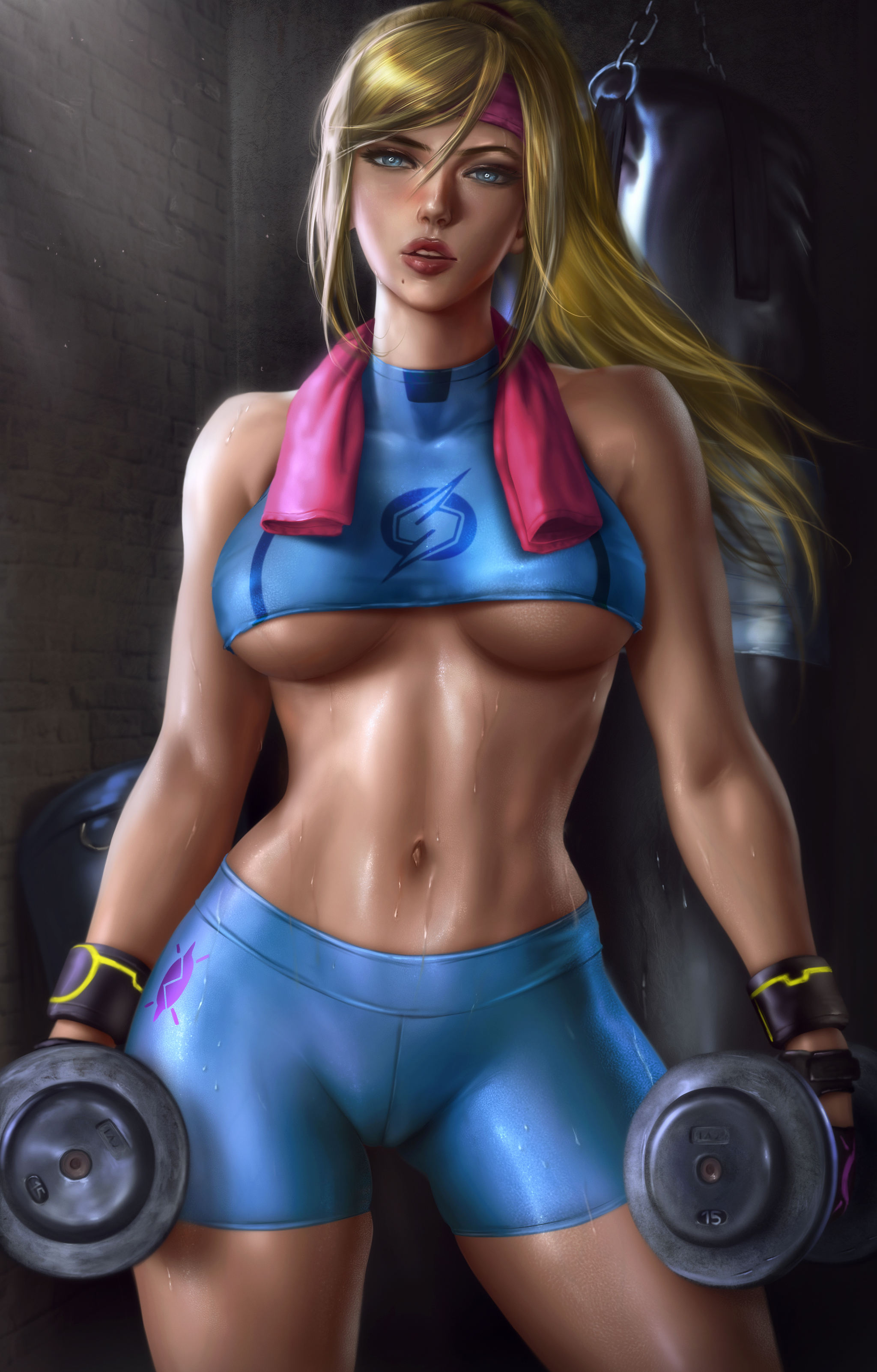 Samus Aran - NSFW, Logan cure, Metroid, Samus aran, Games, Art, Erotic, Longpost