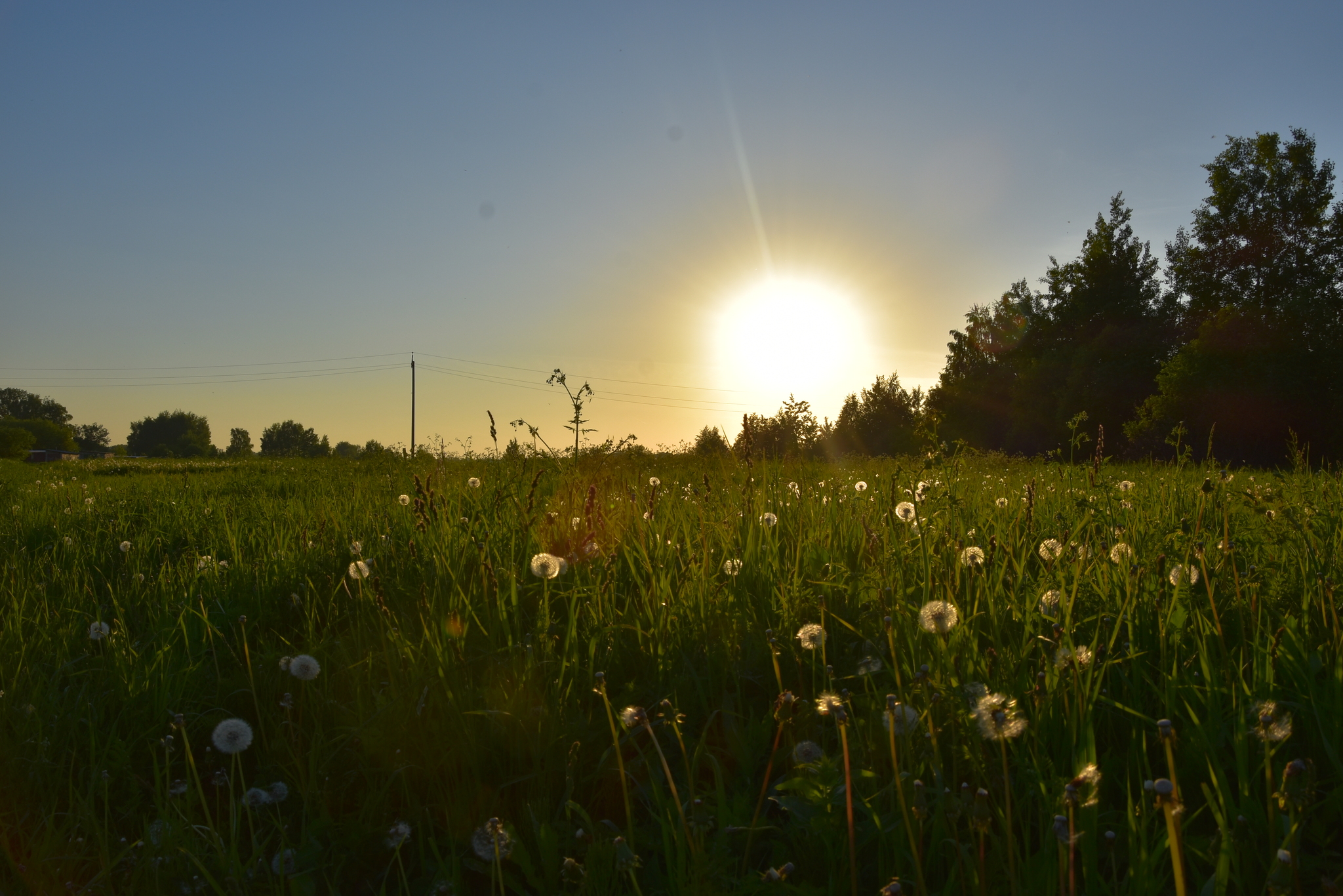 Landscapes - My, Landscape, Photoshop, The photo, Sunset, River, Klyazma, Schelkovo, Longpost