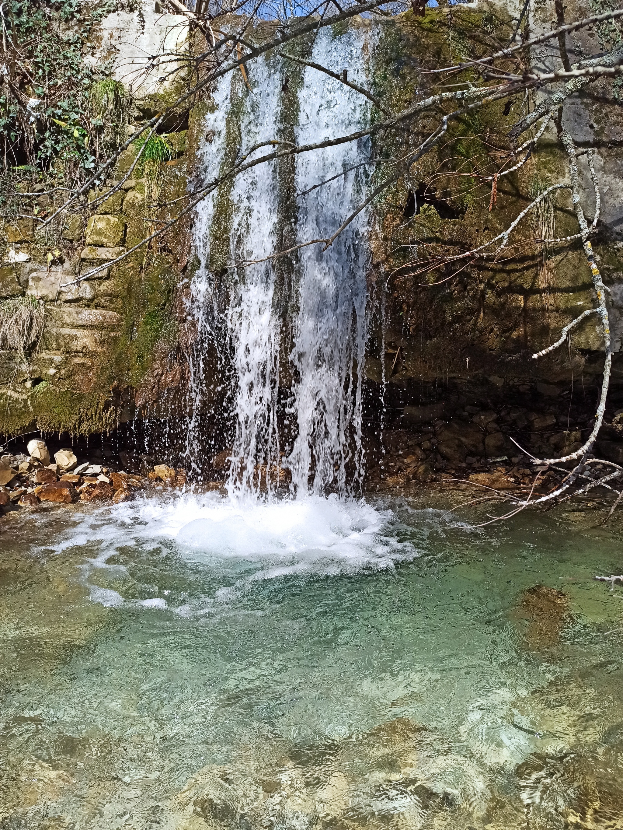 Spring forest, waterfalls... - My, Spring, The mountains, Forest, Waterfall, Longpost