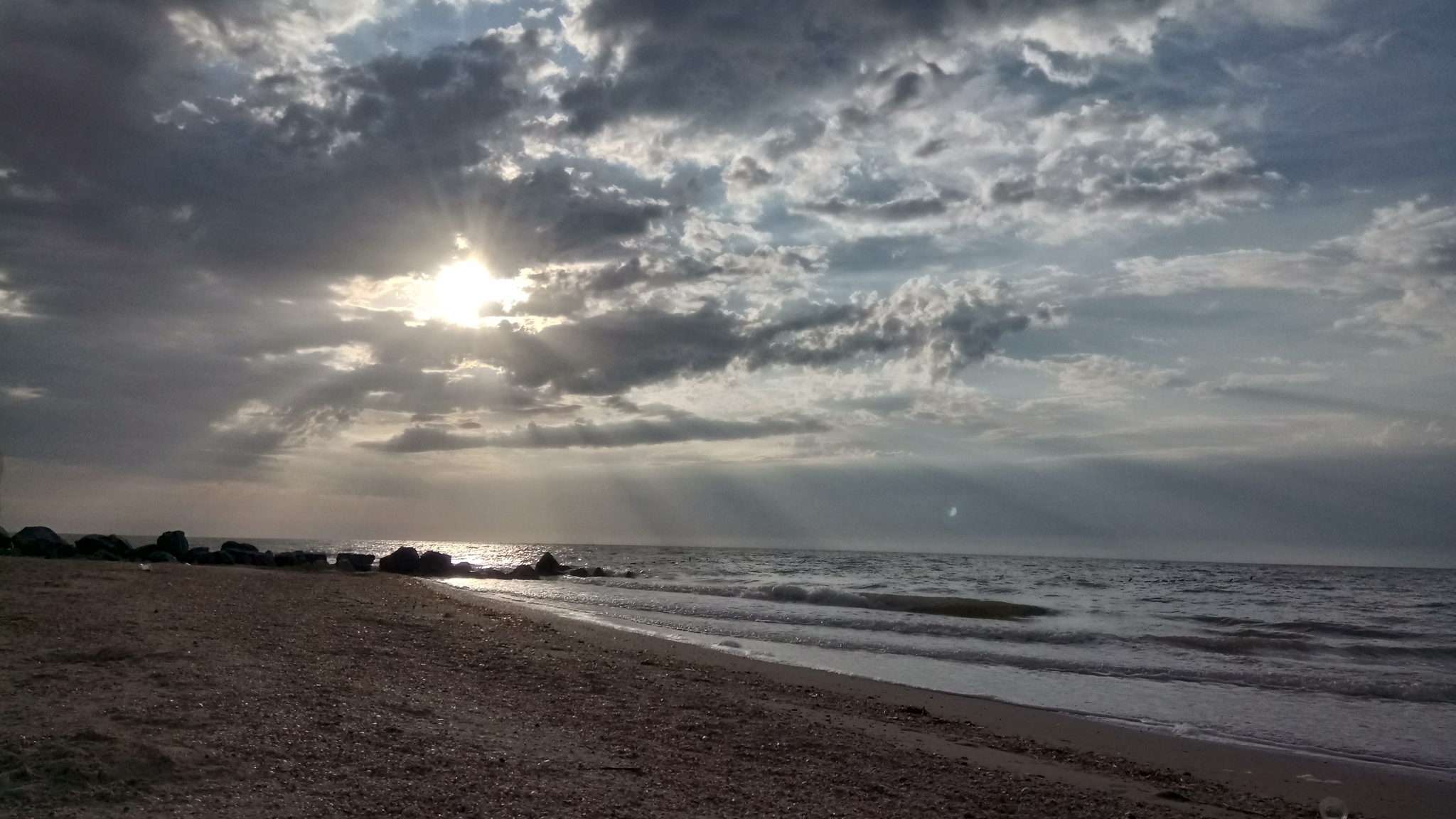 Sea of ??Azov. Kirillovka. Fedotova Spit - My, The photo, Mobile photography, Kirillovka, Azov sea