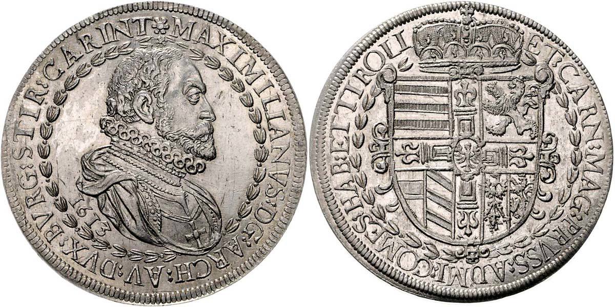 Thaler Maximilian III. Teuton - Coin, Rare coins, Longpost