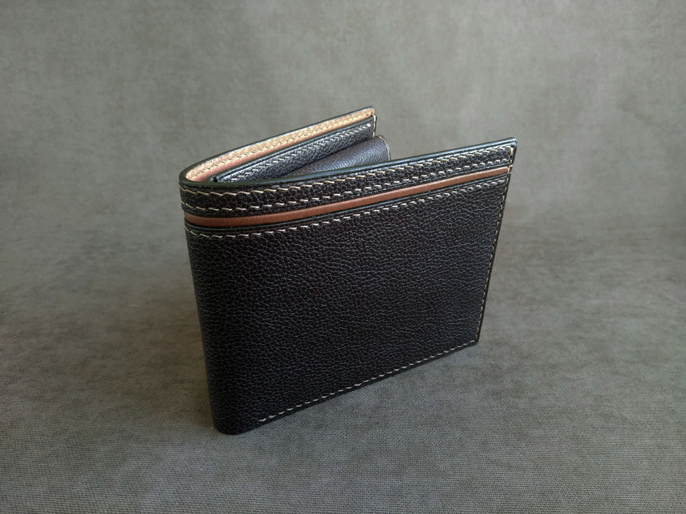 Two from the casket... - My, Purse, Wallet, Leather wallet, Handmade, Needlework without process, With your own hands, Longpost