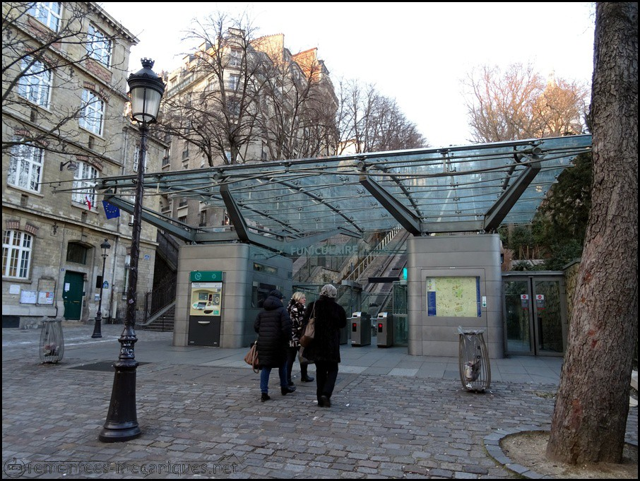 Funicular of Montmartre - Funicular, Elevator, Paris, Longpost, France, Montmartre, Video