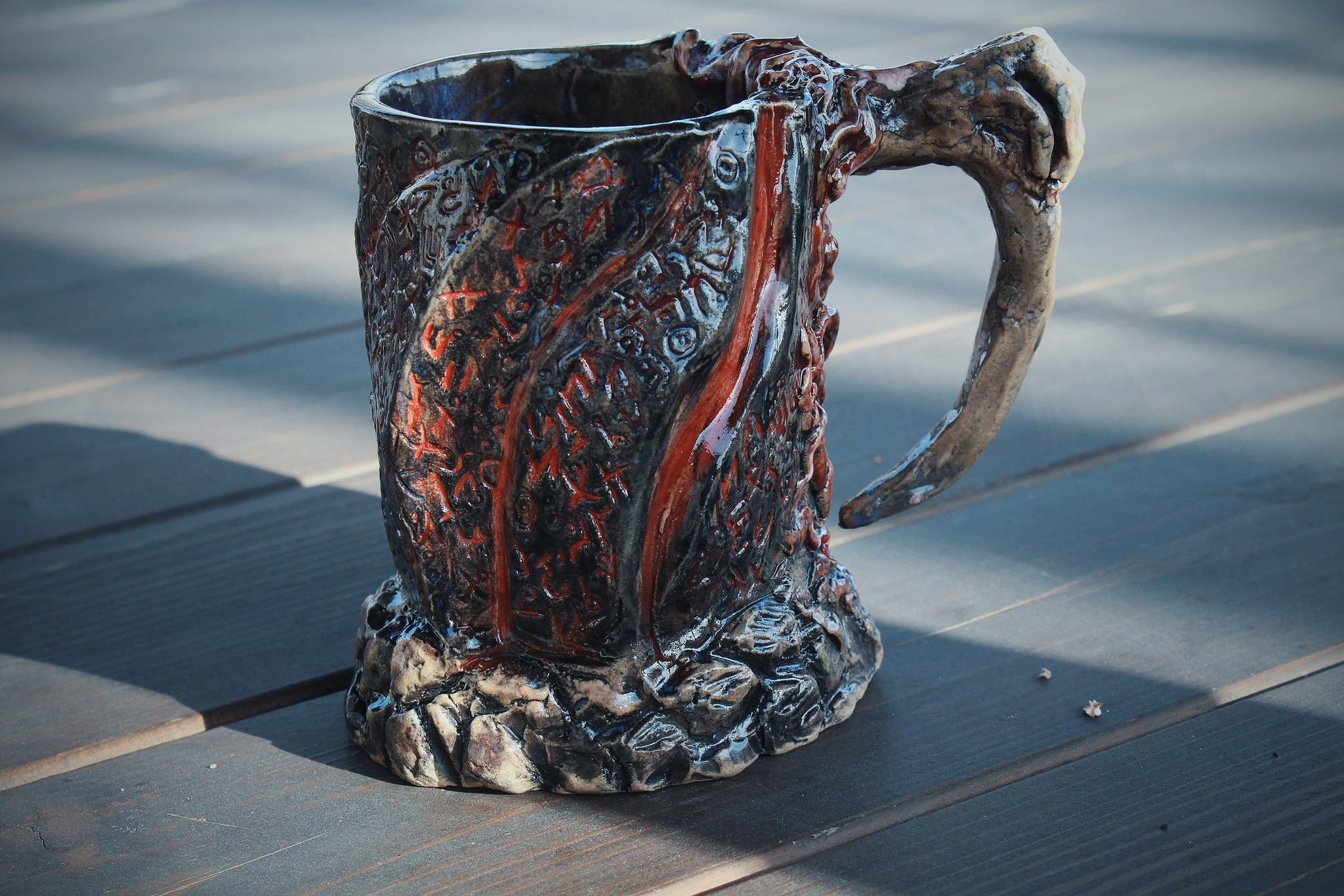 Custom mug with necromorph from Dead space - My, Dead space, Dead Space2, Make Us whole, Obelisk, Longpost