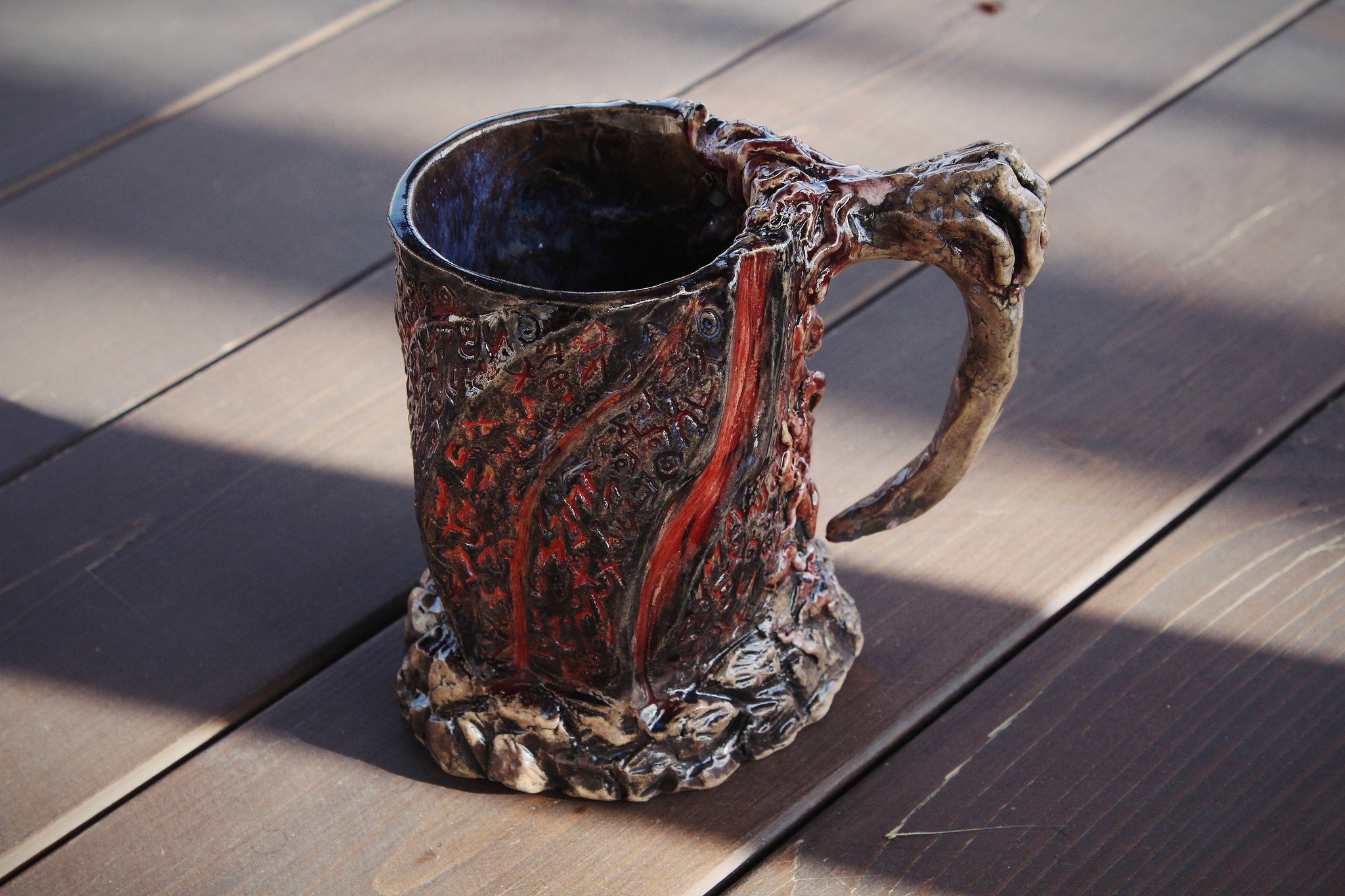 Custom mug with necromorph from Dead space - My, Dead space, Dead Space2, Make Us whole, Obelisk, Longpost