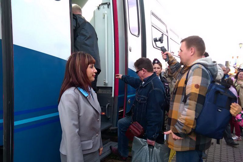 Rail bus in Crimea - Railway, Rail bus, Longpost, Crimea, Video