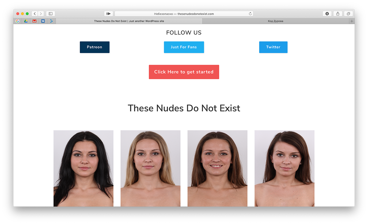 US Startup Generates Photos of Non-Existent Nude Women for $1 - NSFW, Startup, Нейронные сети