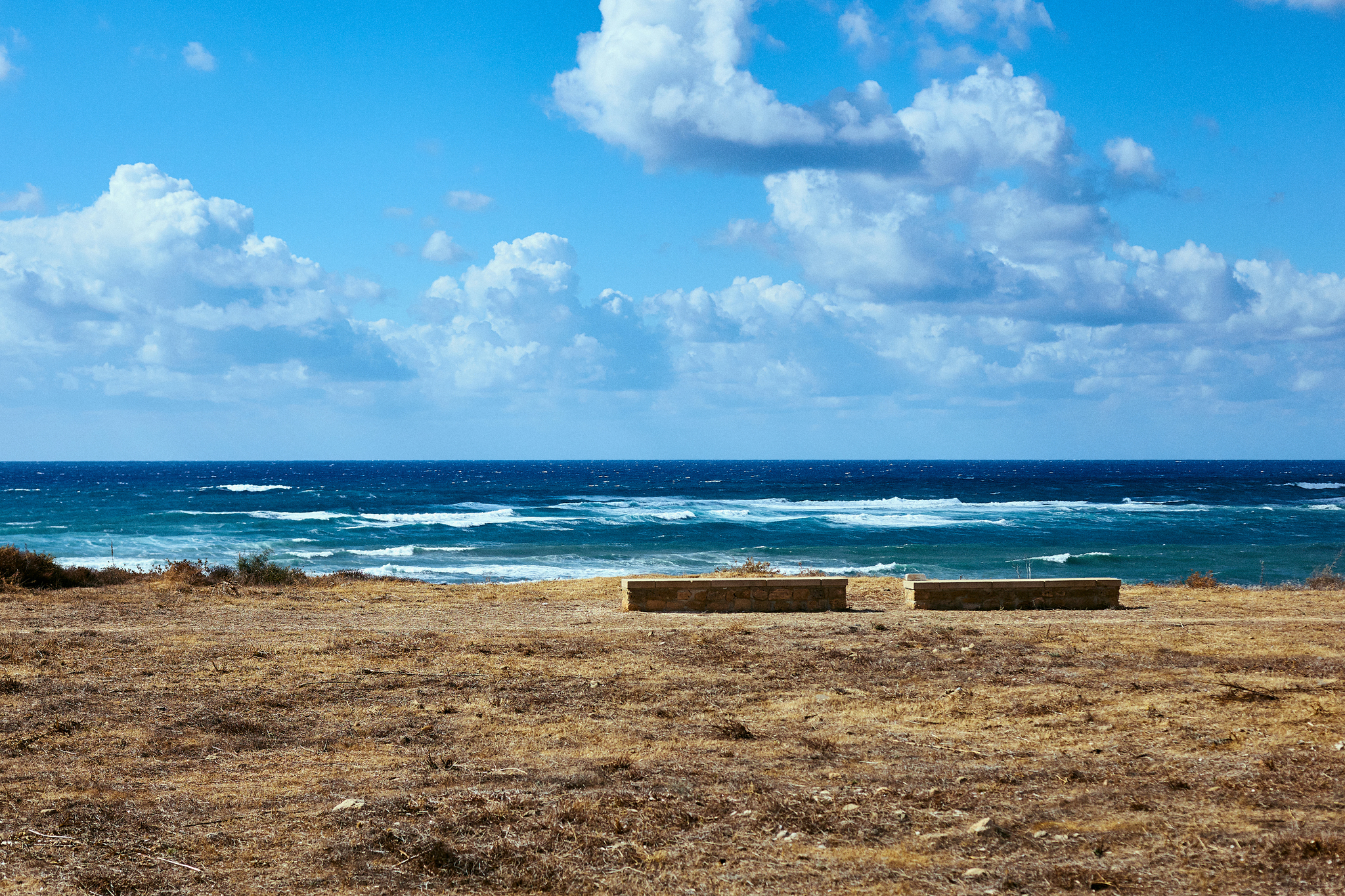 Lighthouse - My, The photo, Travels, Cyprus, Landscape, Lighthouse, Nature