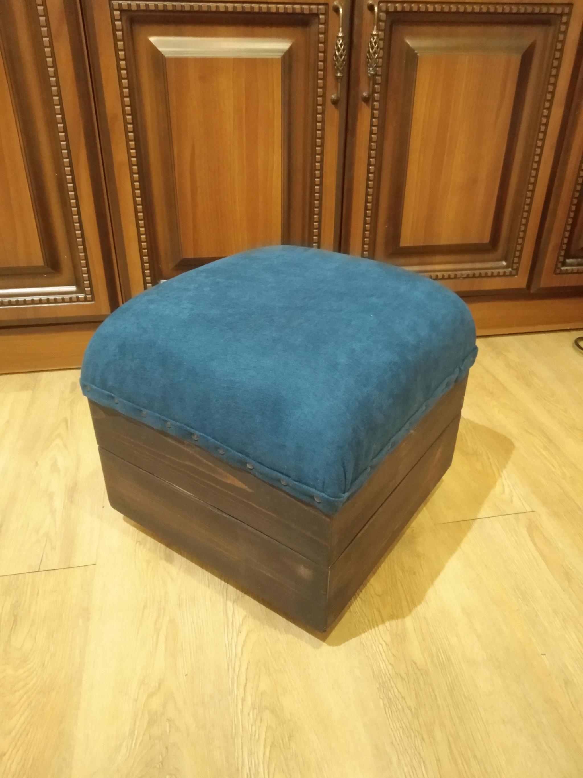 Small jobs during breaks from work - My, Post #10232124, Furniture, Ottoman, Longpost