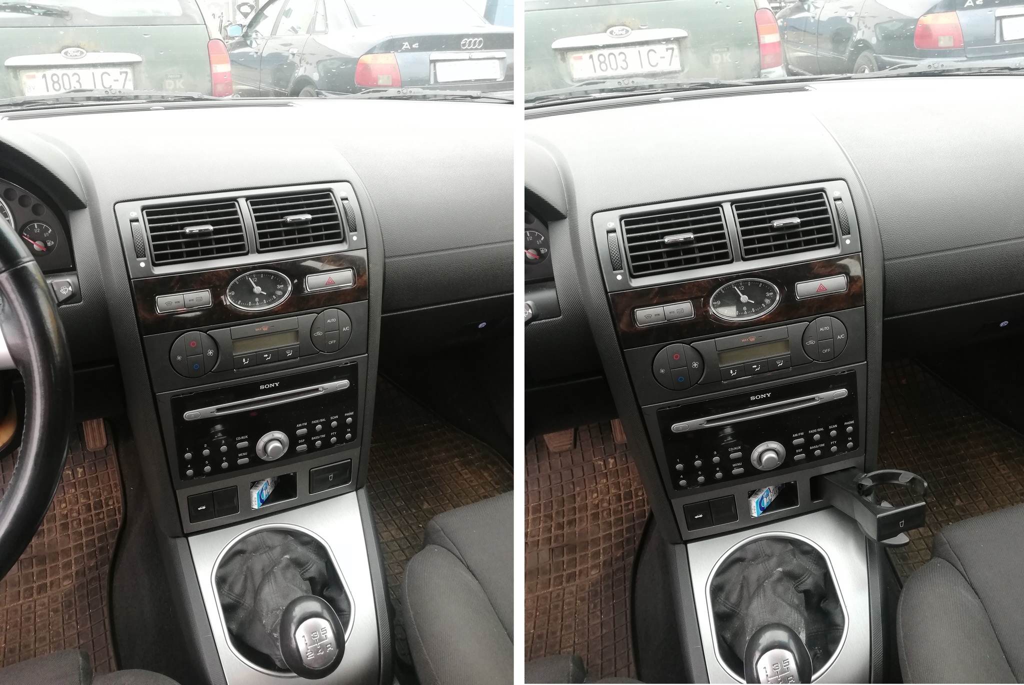 A story about how I implemented a restyled climate panel in a Mondeo 3 - My, Mondeo, With your own hands, Restyling, Sony, Climate Control, Longpost