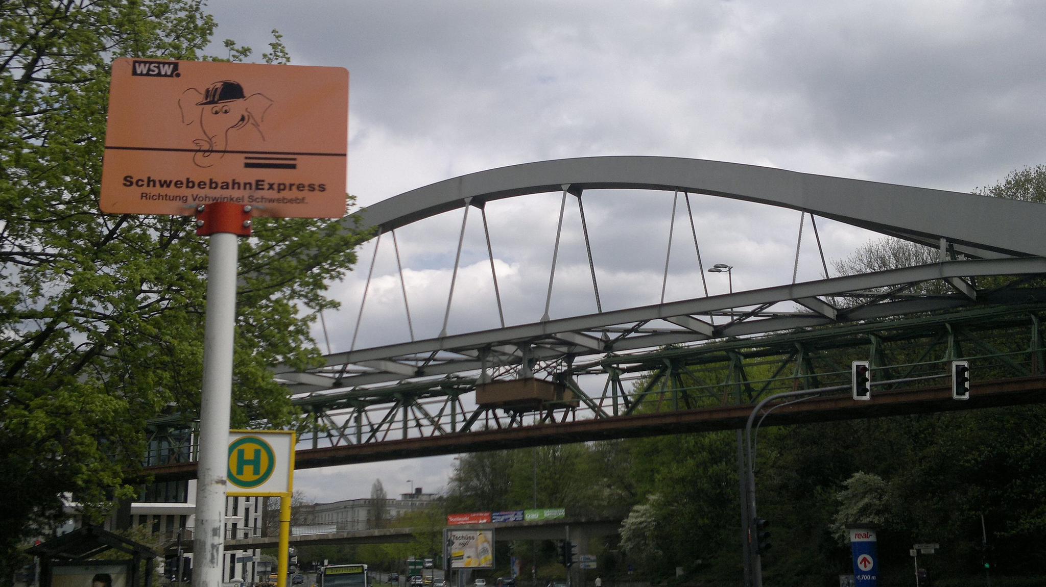 Dresden Cableway - Dresden, Germany, Suspended monorail, Funicular, Video, Longpost