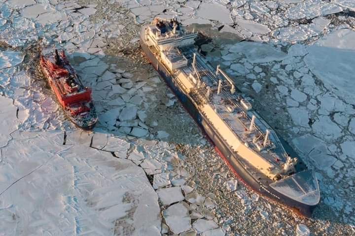 Icebreaker and tanker - Icebreaker, Nuclear Fleet, Rosatomflot, Tanker