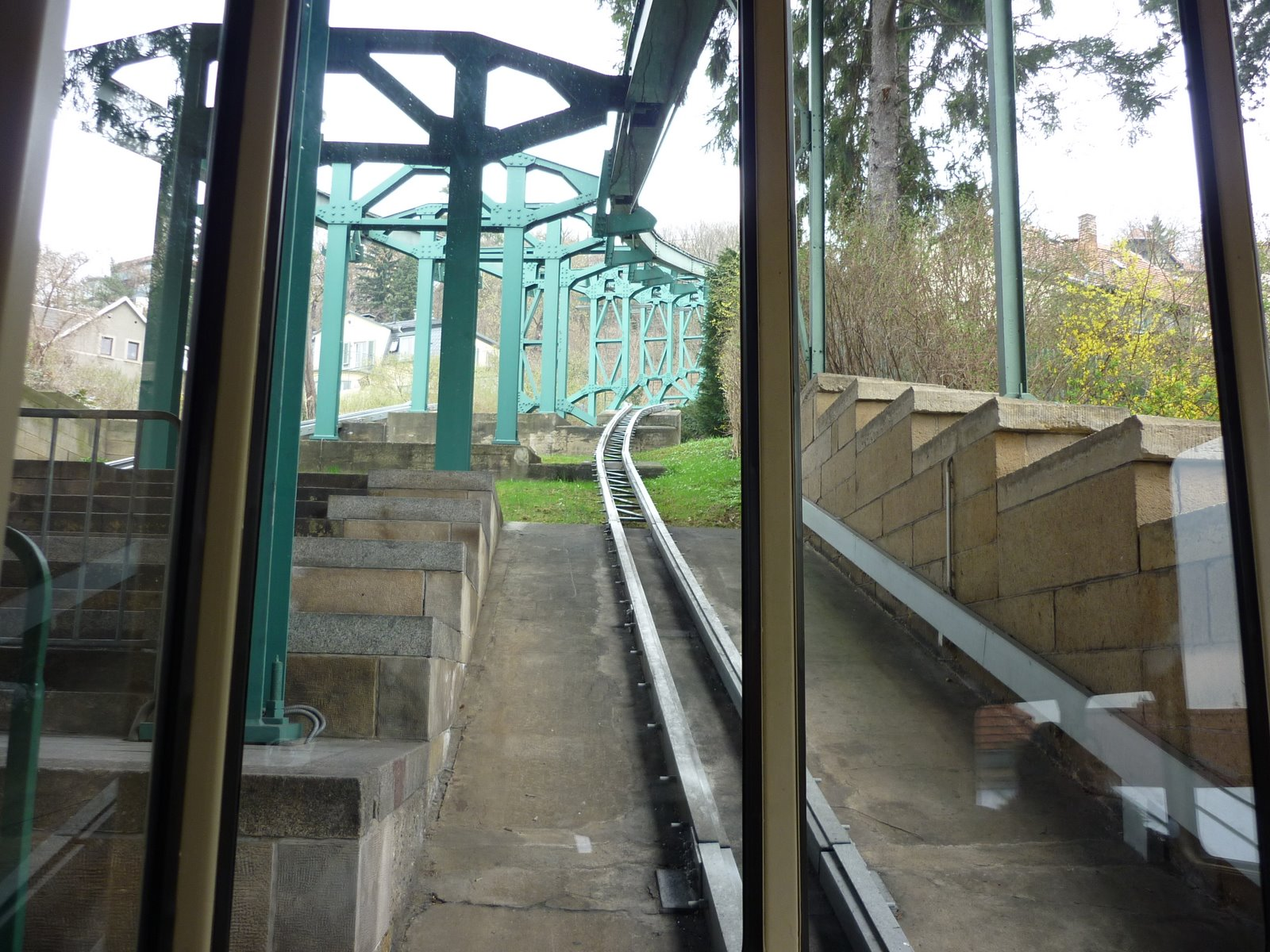 Dresden Cableway - Dresden, Germany, Suspended monorail, Funicular, Video, Longpost