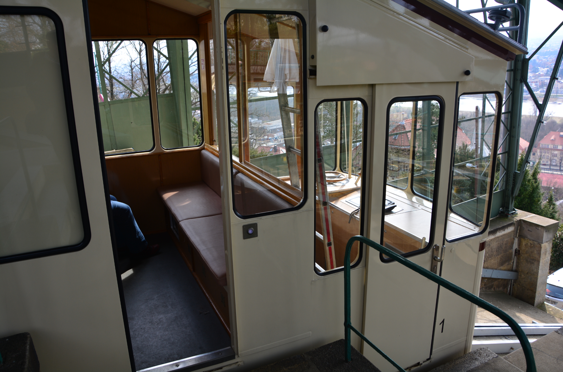 Dresden Cableway - Dresden, Germany, Suspended monorail, Funicular, Video, Longpost