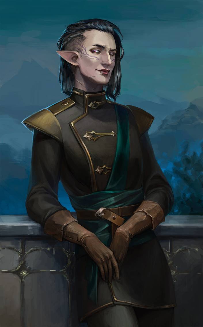 DAI Lavellan - Dragon Age Inquisition, Инквизитор, Рисунок