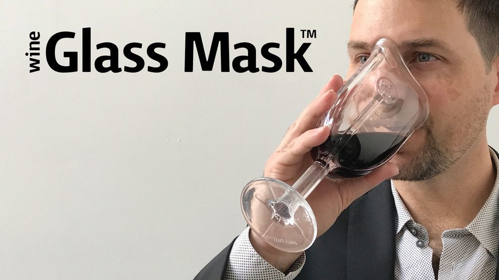 Shut up and take my money - Drawing, Wine, Mask