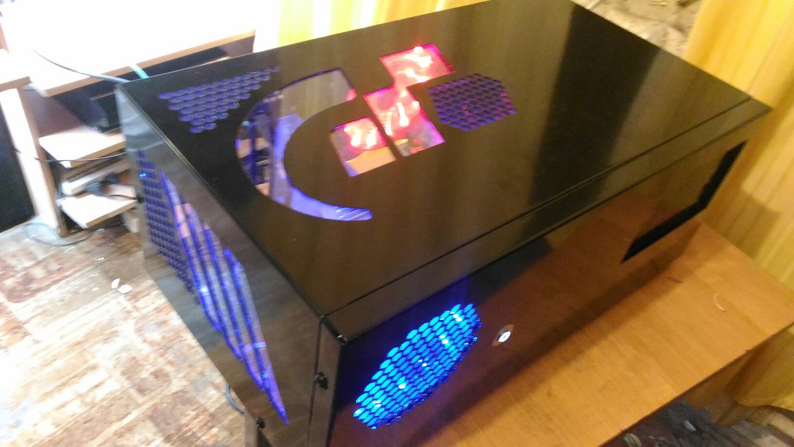 Custom case in GT style - My, Modding, Computer, With your own hands, Longpost