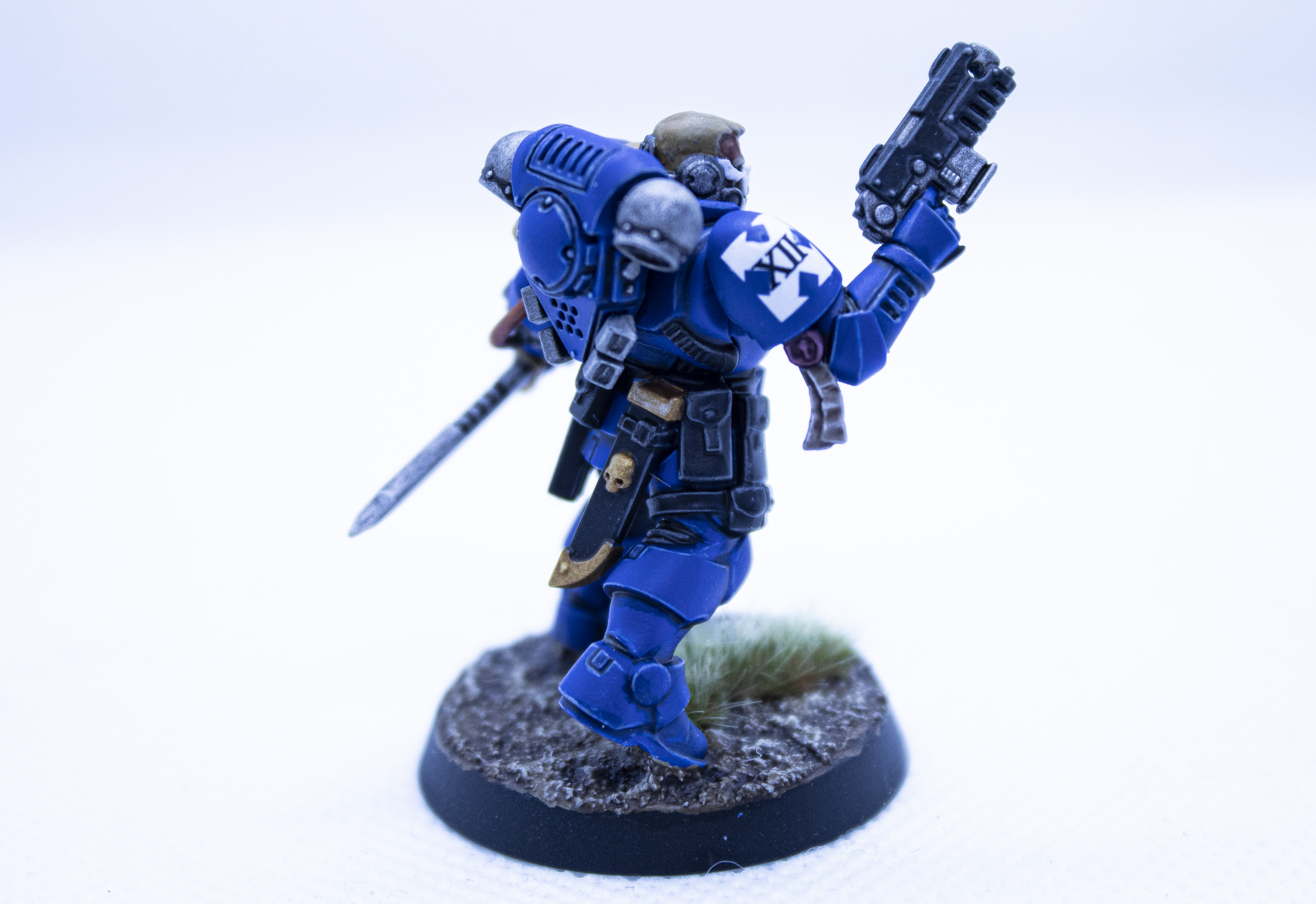 Reivers Primaris Ultramarines - My, Warhammer 40k, Ultramarines, Painting miniatures, Miniature, Board games, Acrylic, Space Marine, Hobby, Longpost