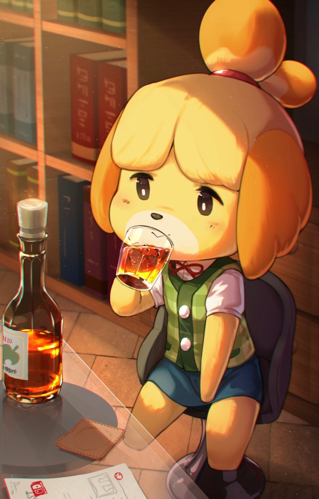 Isabelle - Hizake, Isabelle, Animal crossing, Games, Art