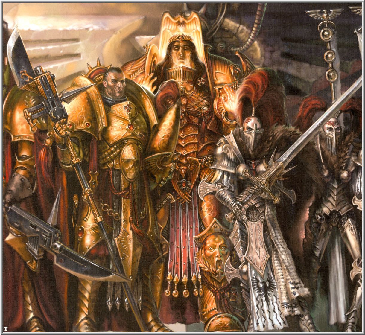 Is the Emperor of Mankind a passionate hero or a murderous tyrant? - My, Warhammer 30k, Warhammer, Emperor of Humanity, Video, Longpost