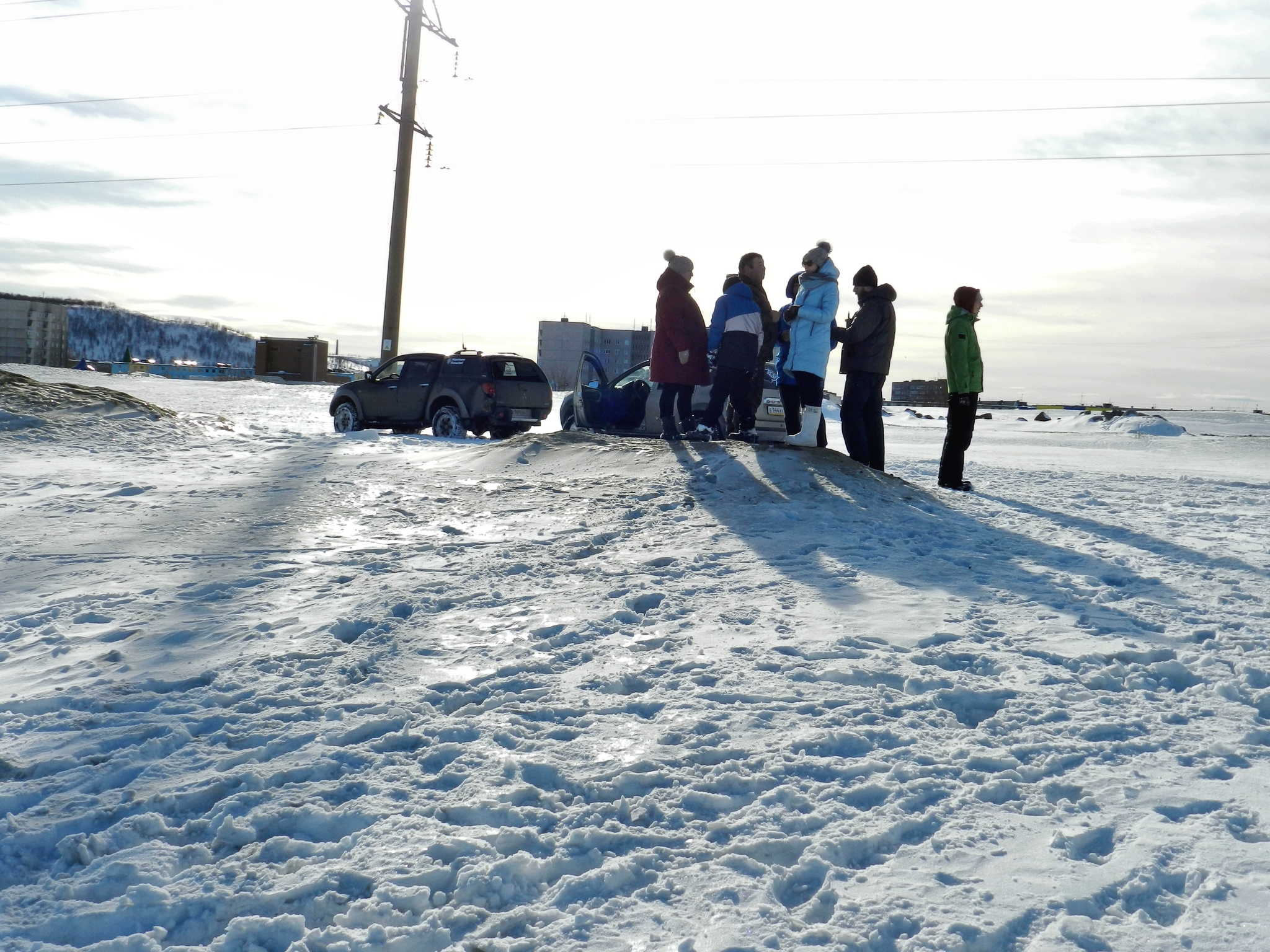 Fun Sunday ride! DR Ilya! Duster, Mitsubishi, Nissan, Shniva, Lexus, Offroad, Murmansk - My, Renault Duster, Murmansk, Kola Peninsula, Pokatushki, 4x4, Niva, Lexus, Nissan, Video, Longpost