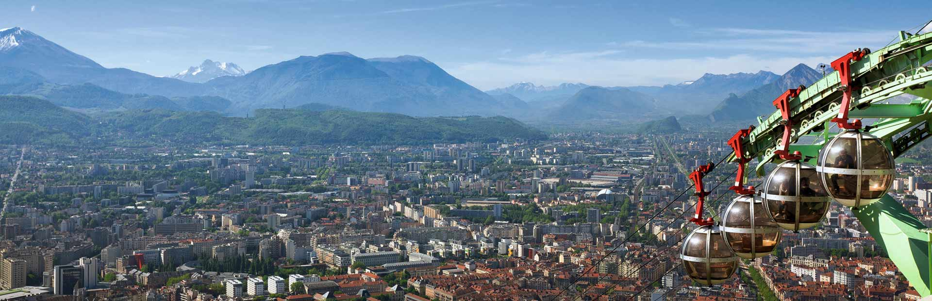 Bubbles of Grenoble - Cable car, France, Grenoble, Video, Longpost