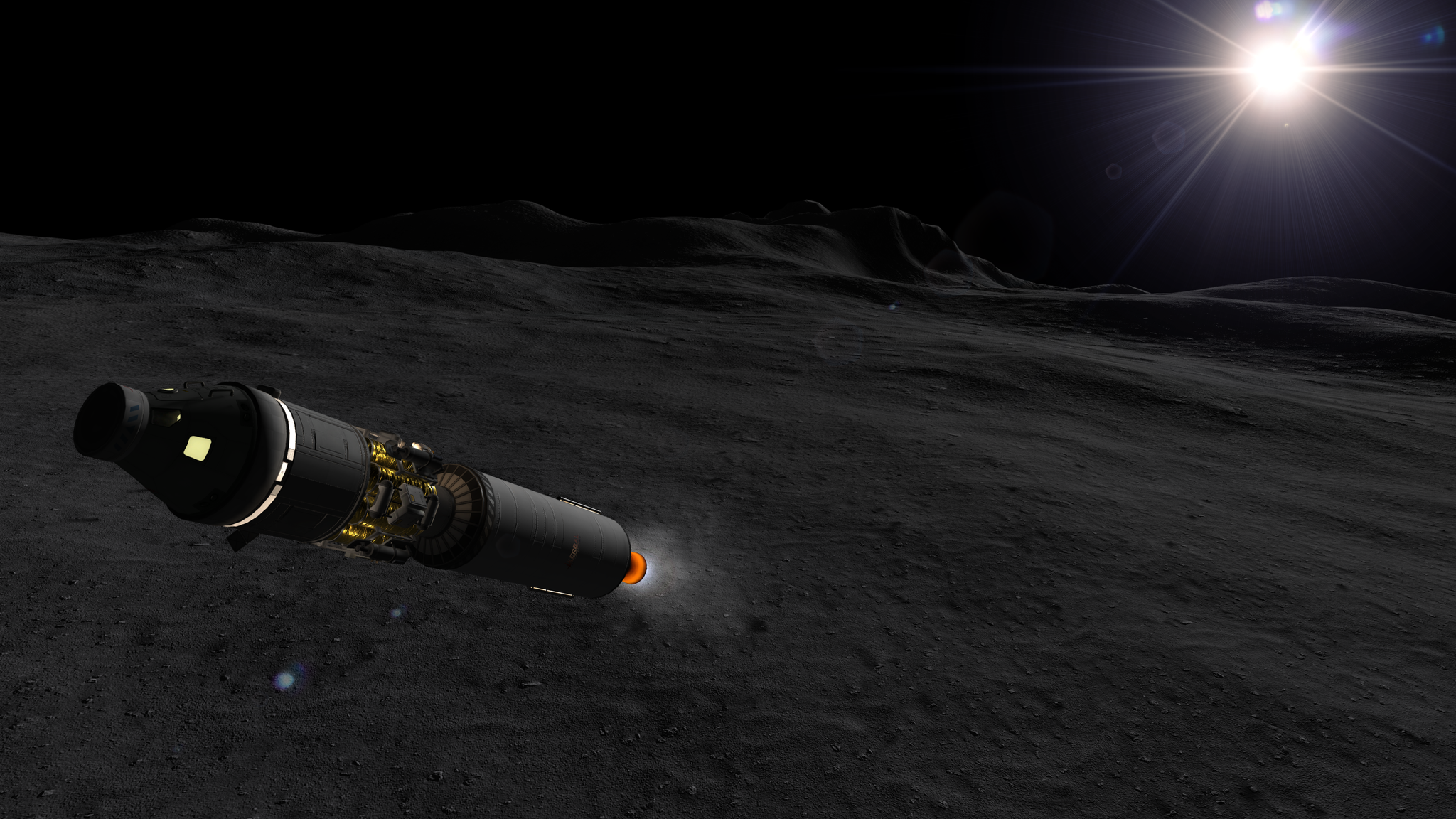 Kerbal Space Program, JNSQ career: first rover walk on Moon - My, Kerbal space program, Games, Space, Longpost