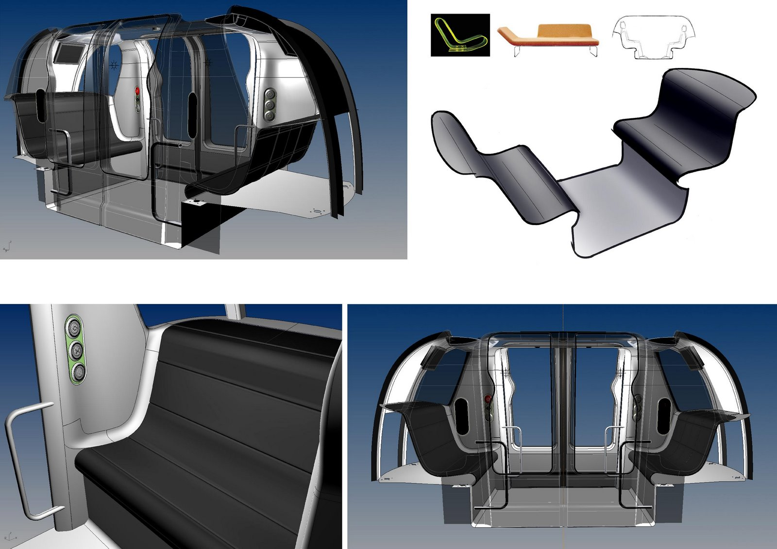 Heathrow driverless transport - London Heathrow, London, Great Britain, Unmanned vehicles, Industrial Design, Video, Longpost