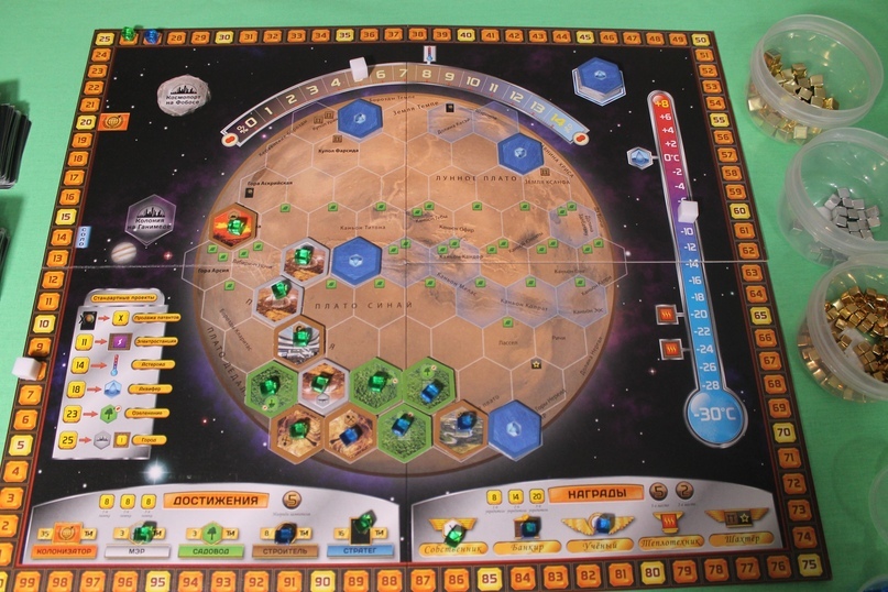 Conquest of Mars - My, Colonization of Mars, Board games, Overview, Project, Cards, Megacorporations, Video, Longpost