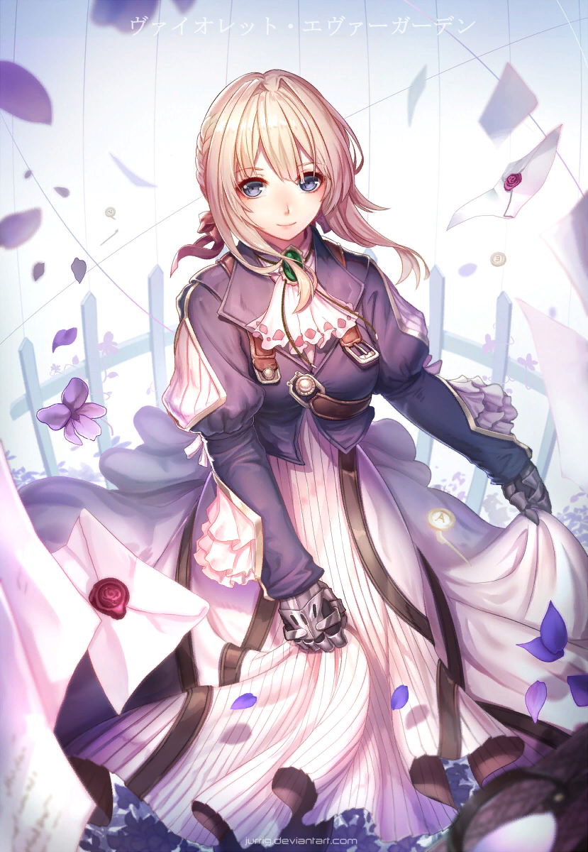 Violet Evergarden - Violet Evergarden, Anime Art, Аниме, Jurrig