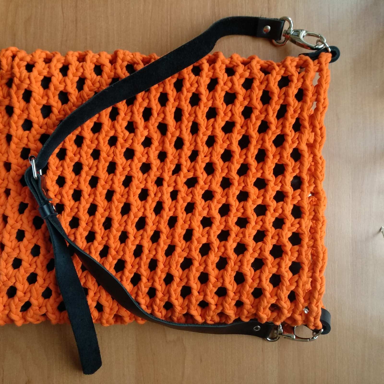 Knitted string bag - String bag, Knitting, Сумка, Needlework without process, Longpost