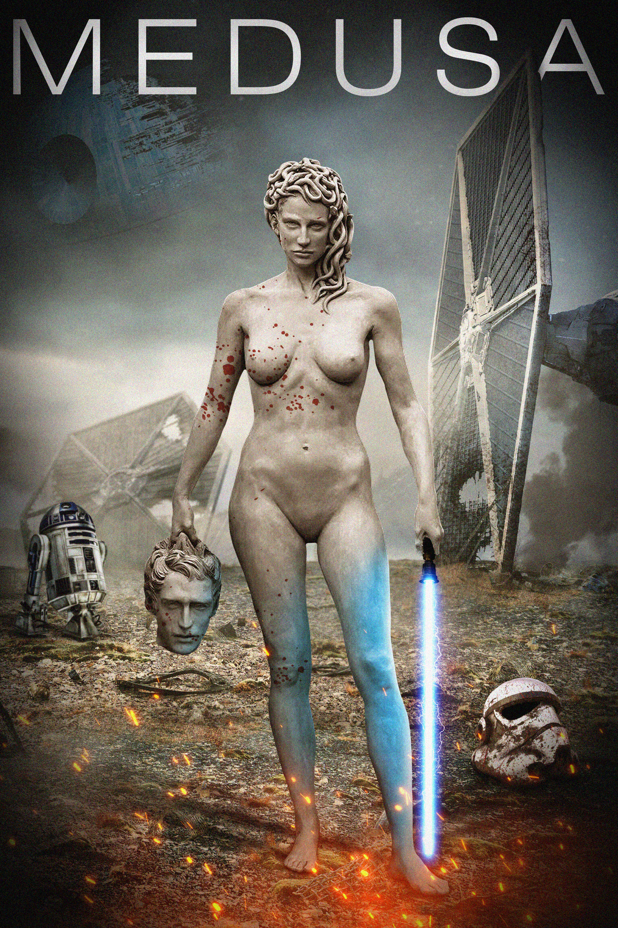 Jedi Gorgon - My, Star Wars, Jedi, Sith, Ancient world, Ancient Greece, Hercules, Caesar, Darth vader