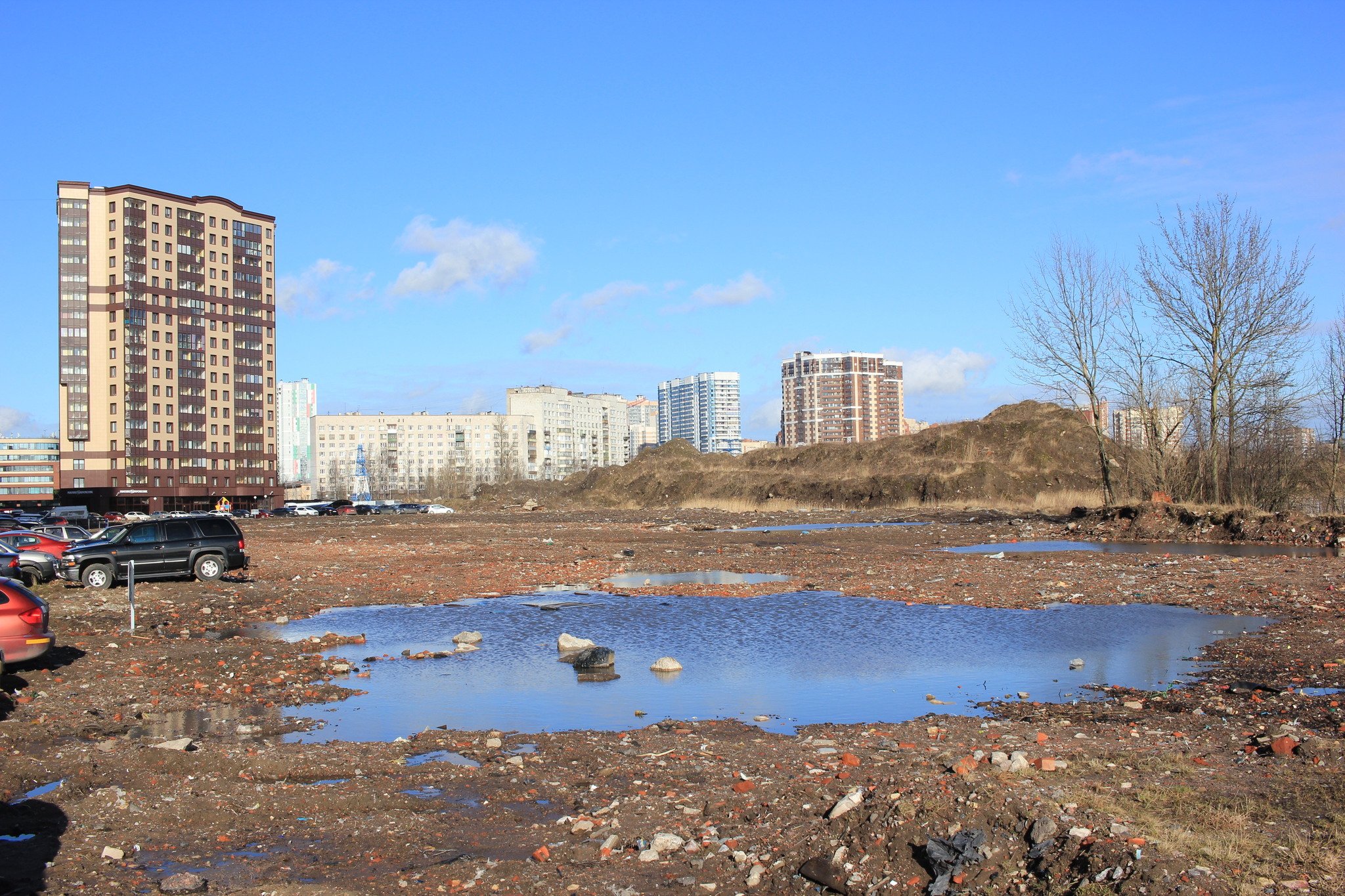 More than 10,000 residents of new buildings in St. Petersburg live among a landfill without amenities - My, No rating, Saint Petersburg, Alexander Beglov, Lawlessness, Beautification, Longpost, Negative, Politics