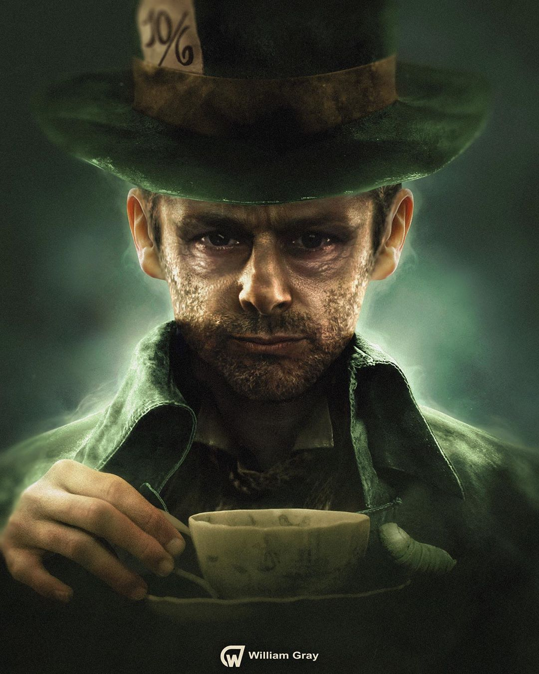 Michael Sheen as Jervis Tetch AKA Mad Hatter by William Gray - Art, Michael Sheen, Mad Hatter, Dc comics, William Gray