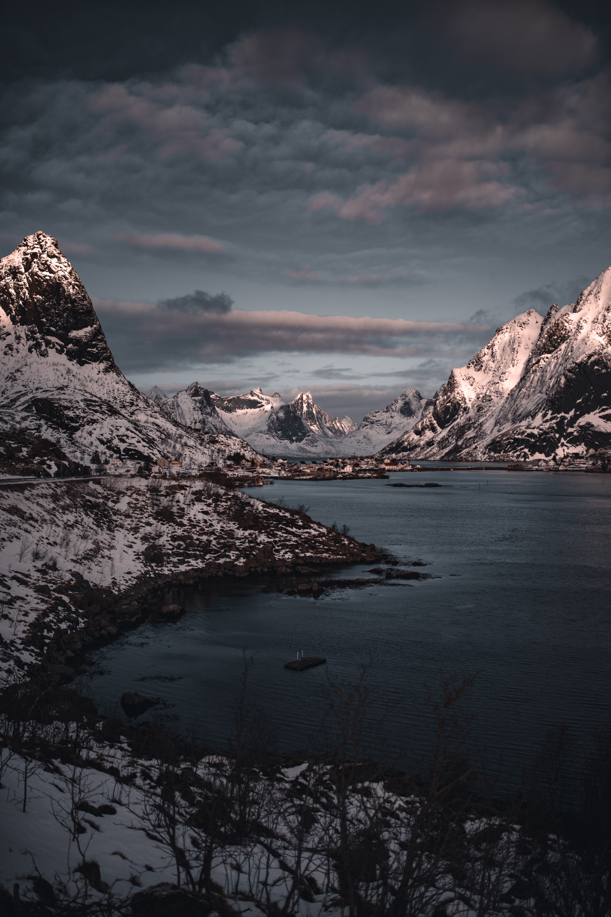 Breath of freedom - My, Norway, The mountains, Snow, Sea, The photo, Scandinavia, Lofoten islands, Travels, Longpost