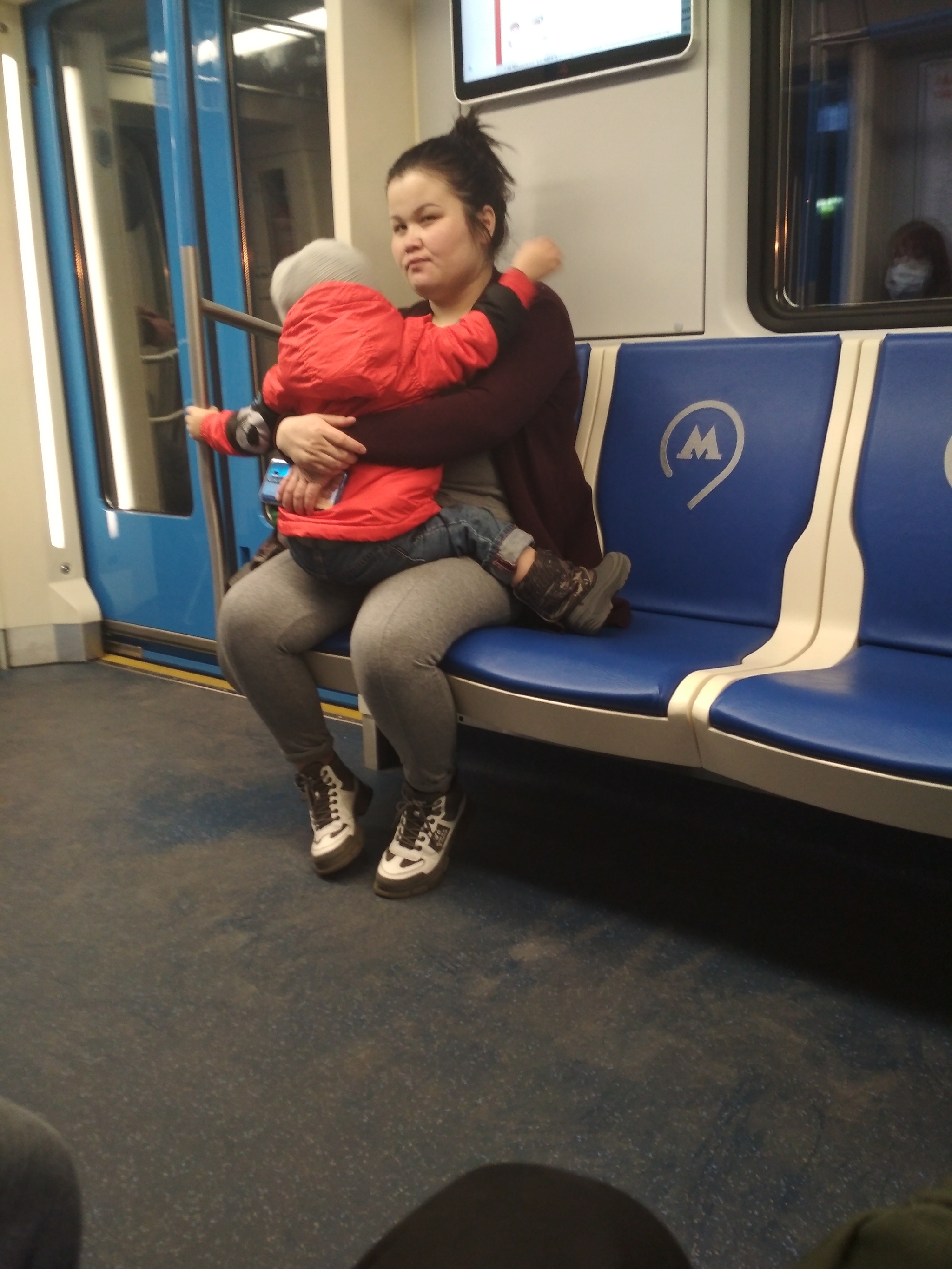 Today on the subway - My, Migrants, Cattle, Disgusting, Longpost