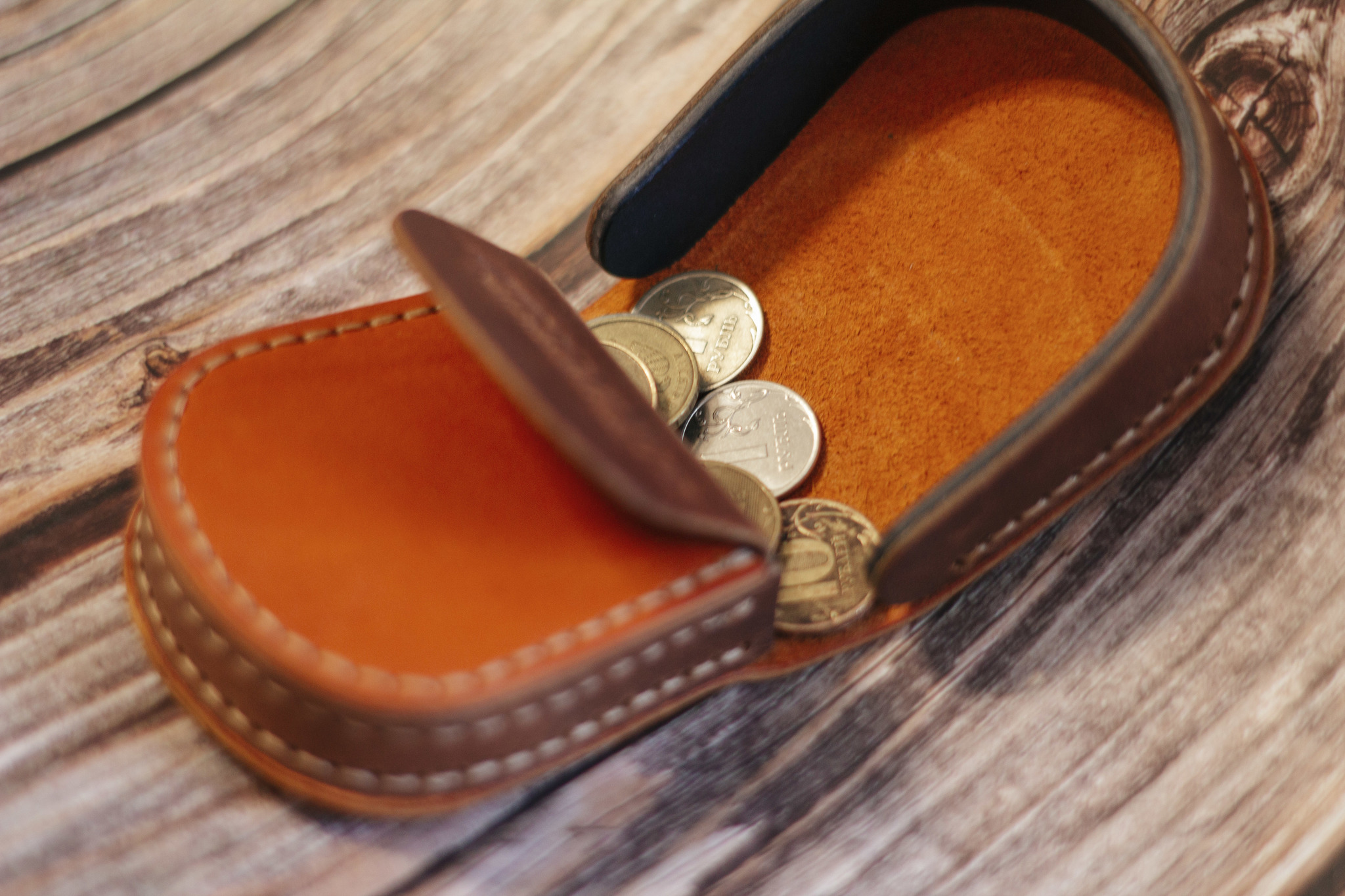 Coin box. In the footsteps of Asian masters - My, Coinbox, Leather, Handmade, Longpost, Needlework without process, Leather products, Better at home