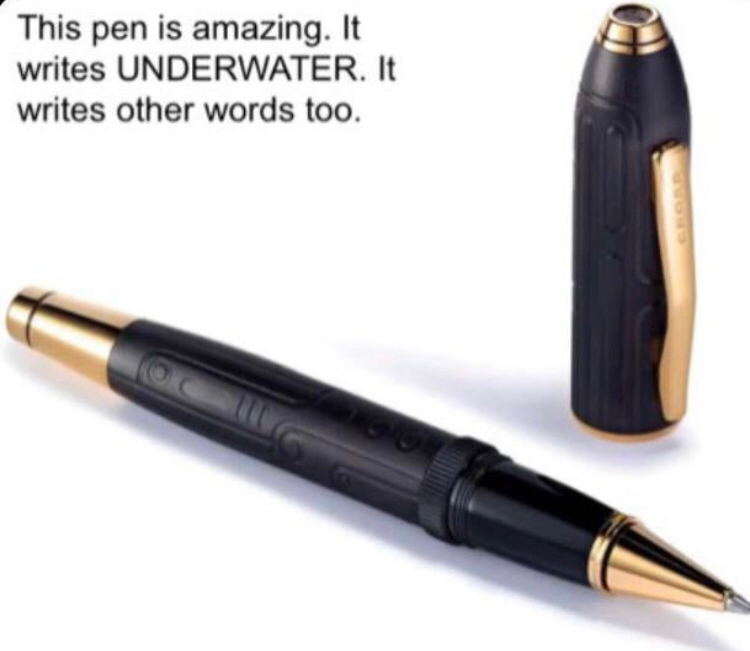 This pen is amazing! - Humor, Reddit, Pen, Translated by myself