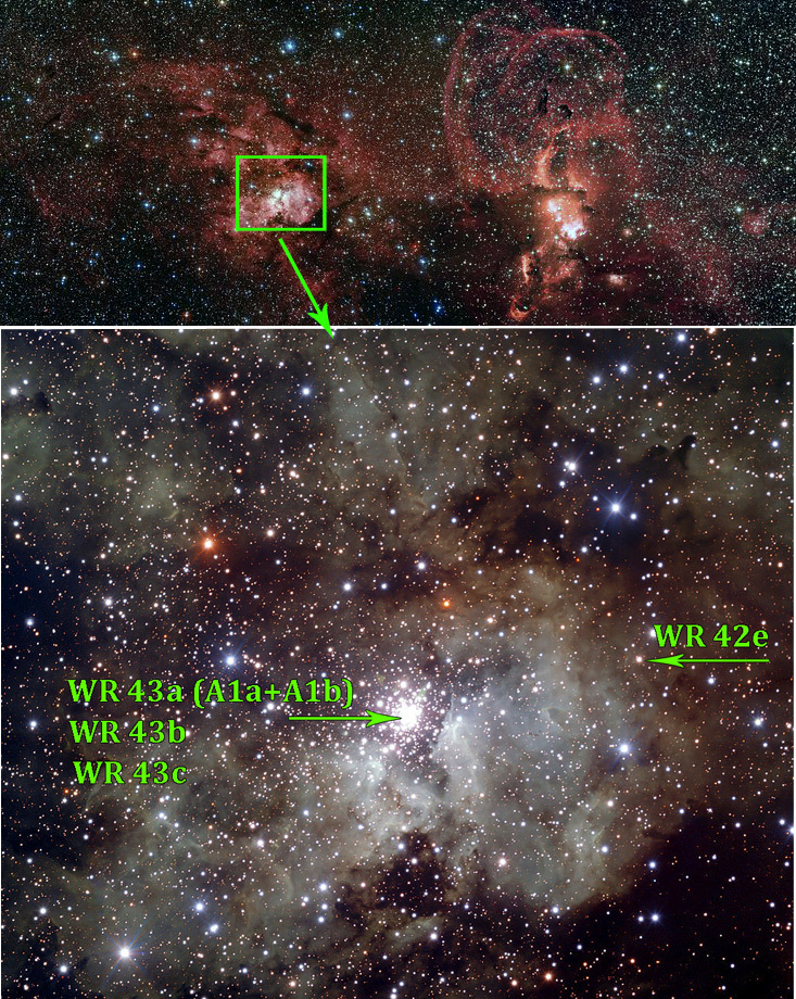 Wolf-Rayet stars are veiled monsters - My, Stars, Galaxy, Space, GIF, Longpost