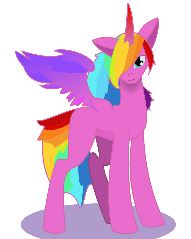 Gentlemen, this is Vitalya! - My, MLP Learning, My little pony, Original character