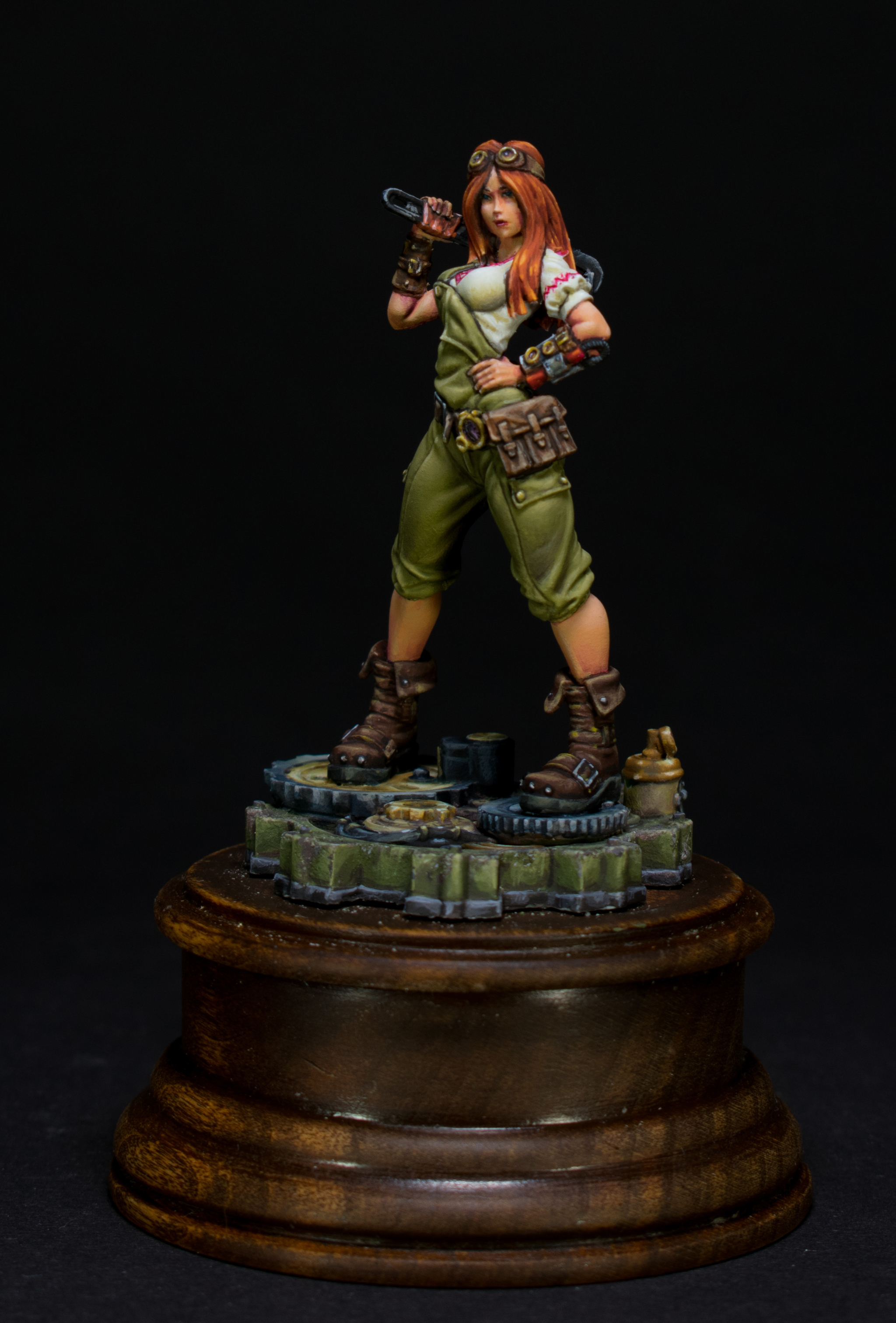 Gannusya (based on the comic book Will) - My, Painting miniatures, Painting, Fantasy, Will, Comics, Nmm, Longpost