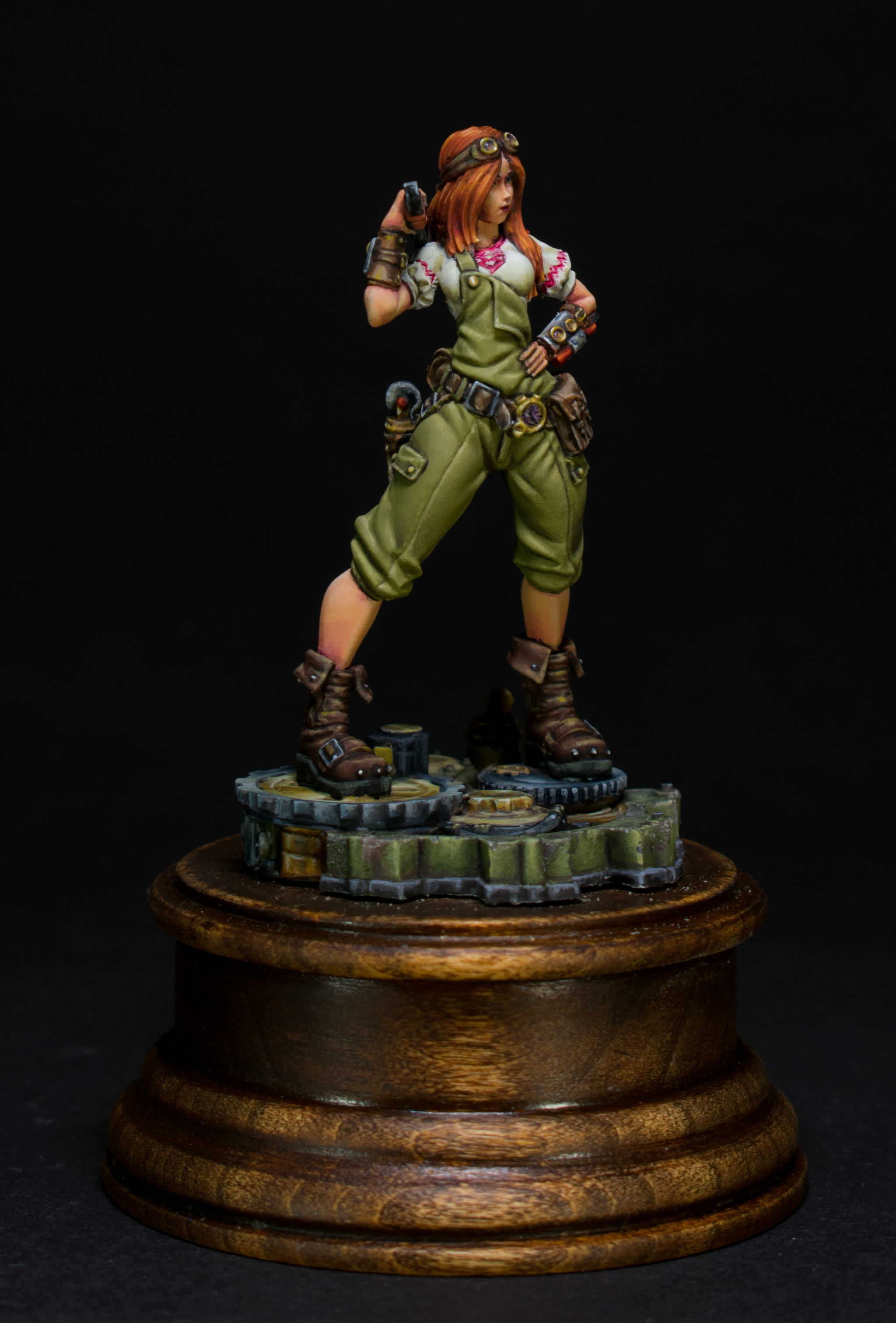 Gannusya (based on the comic book Will) - My, Painting miniatures, Painting, Fantasy, Will, Comics, Nmm, Longpost