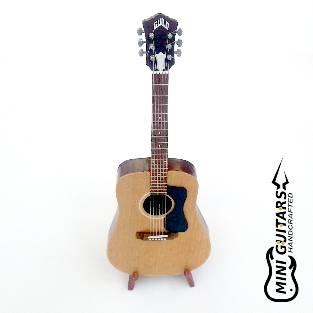 Mini guitar GUILD d35 - My, Miniguitar, Needlework without process, Souvenirs, With your own hands, Guitar, Miniature, Mini guitar, Longpost