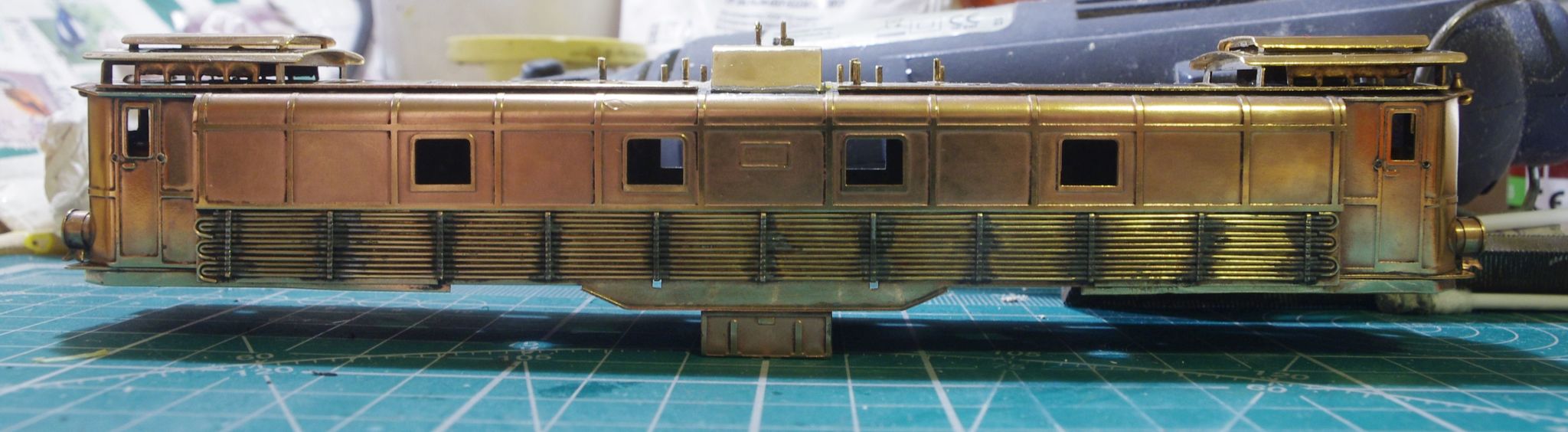 Restoration of the model. (Part 1) - My, Modeling, Electric locomotive, Railway modeling, Longpost