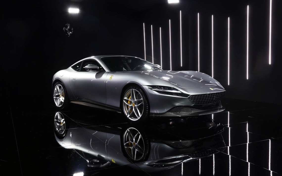 Пополнение в загоне — 2020 Ferrari Roma | Пикабу