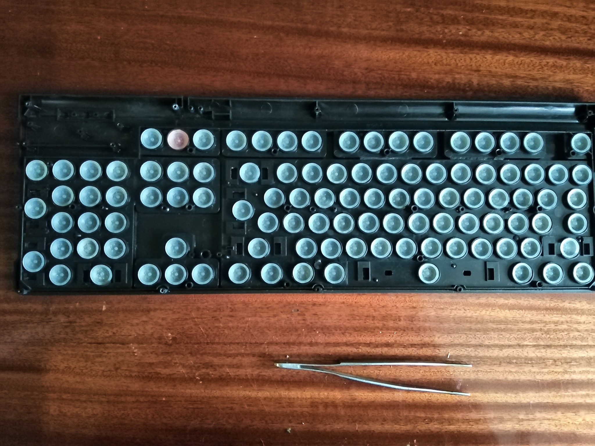 General cleaning of the keyboard - My, Keyboard, Computer help, Longpost