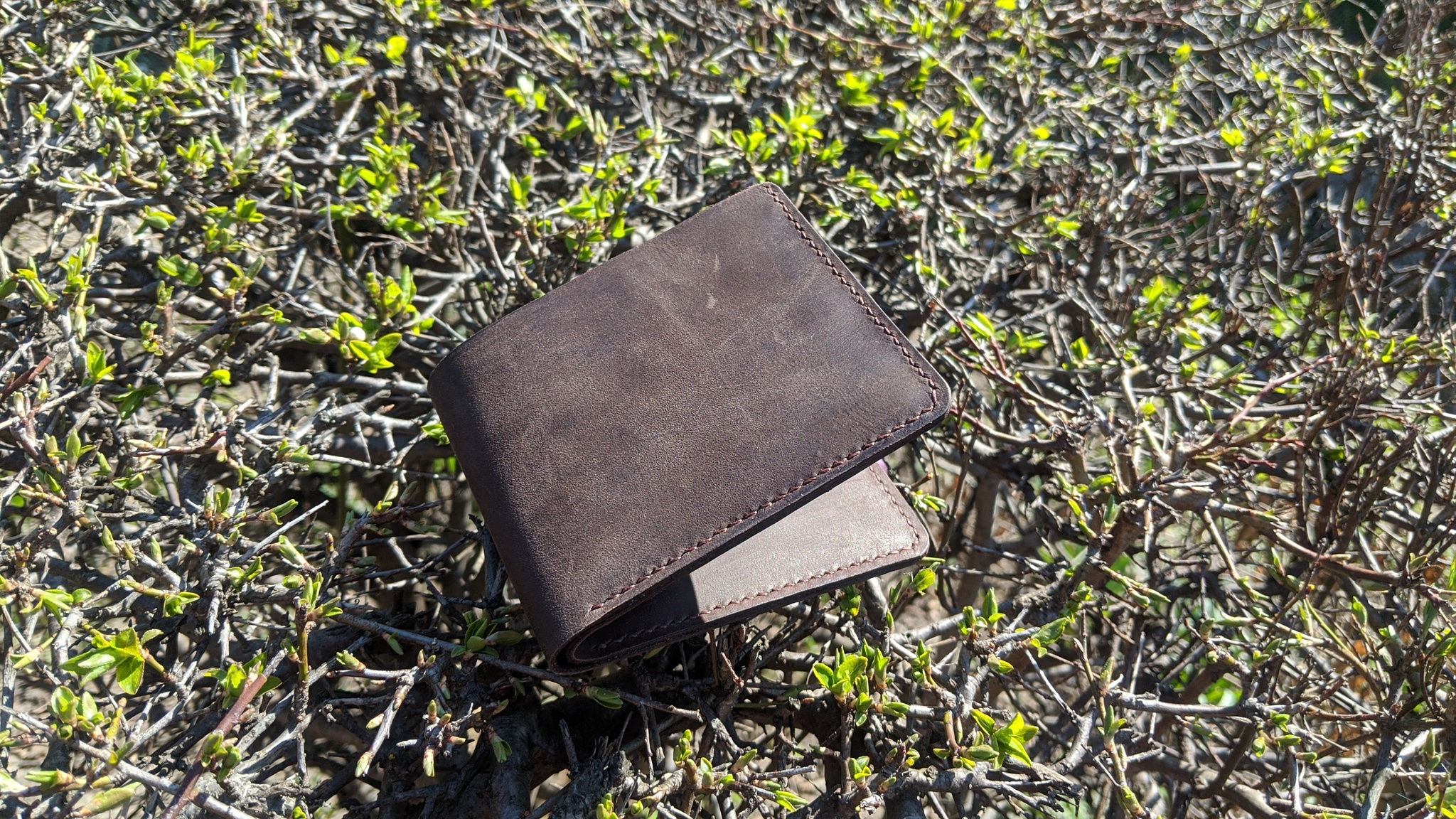 Bifold Elementary - My, Beefold, Hastily, Leather products, Needlework without process