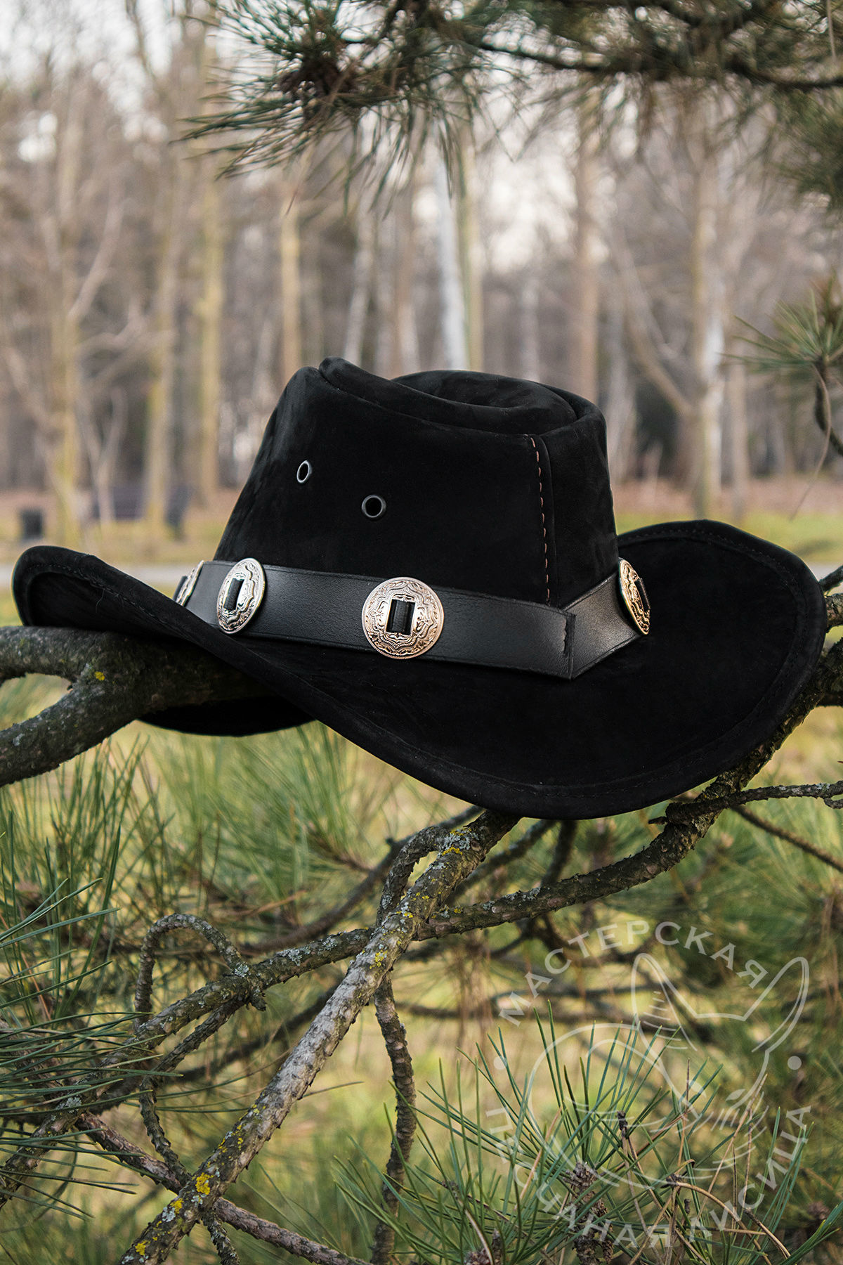 Stetson Lemmy - My, Handmade, Hat, Craft, With your own hands, Needlework without process, Leather products, Lemmy Kilmister, Longpost