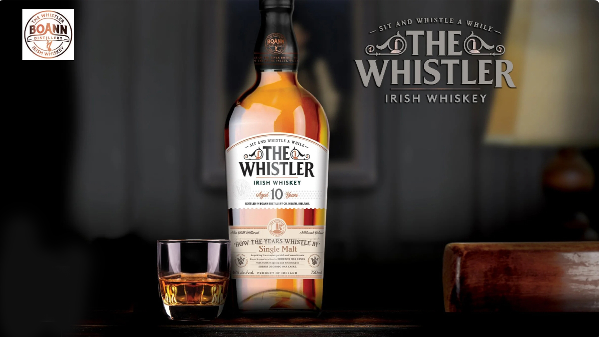 The whistler irish whiskey. Виски ирландский Вистлер. Виски Уистлер Дабл Оакед Айриш. Irish Whiskey бар. Вистлер виски Олоросо.