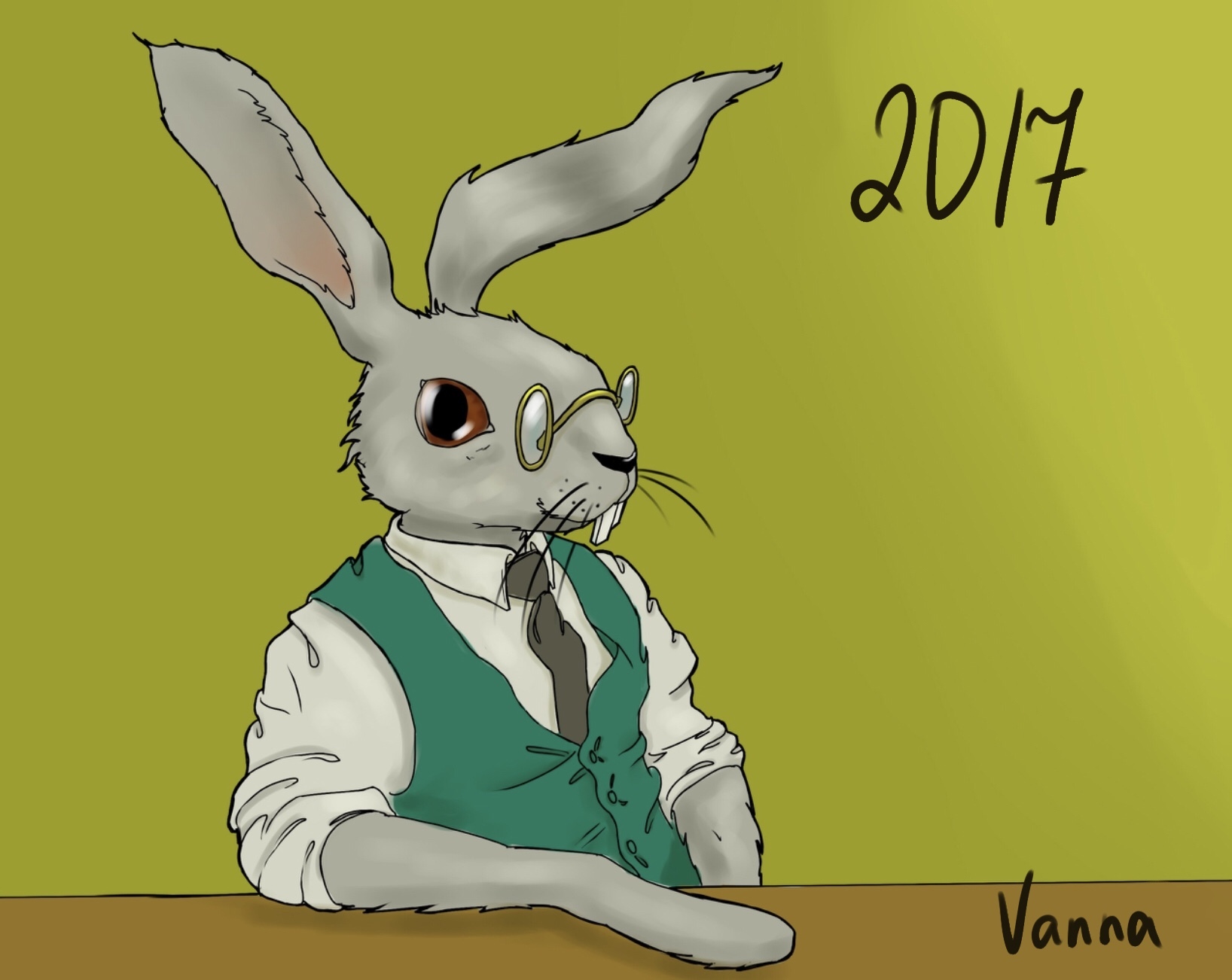 Progress - My, Art, Artist, Digital, Rabbit, Redrawing, Longpost